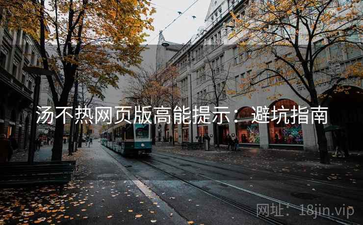汤不热网页版高能提示：避坑指南